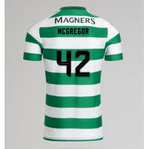 Celtic Callum McGregor #42 Hemmatröja 2024-25 Kortärmad